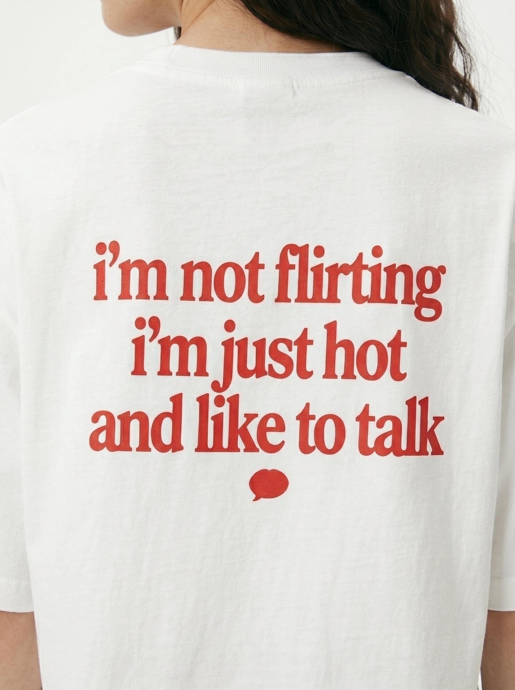Not Flirting, Just Hot T-Shirt