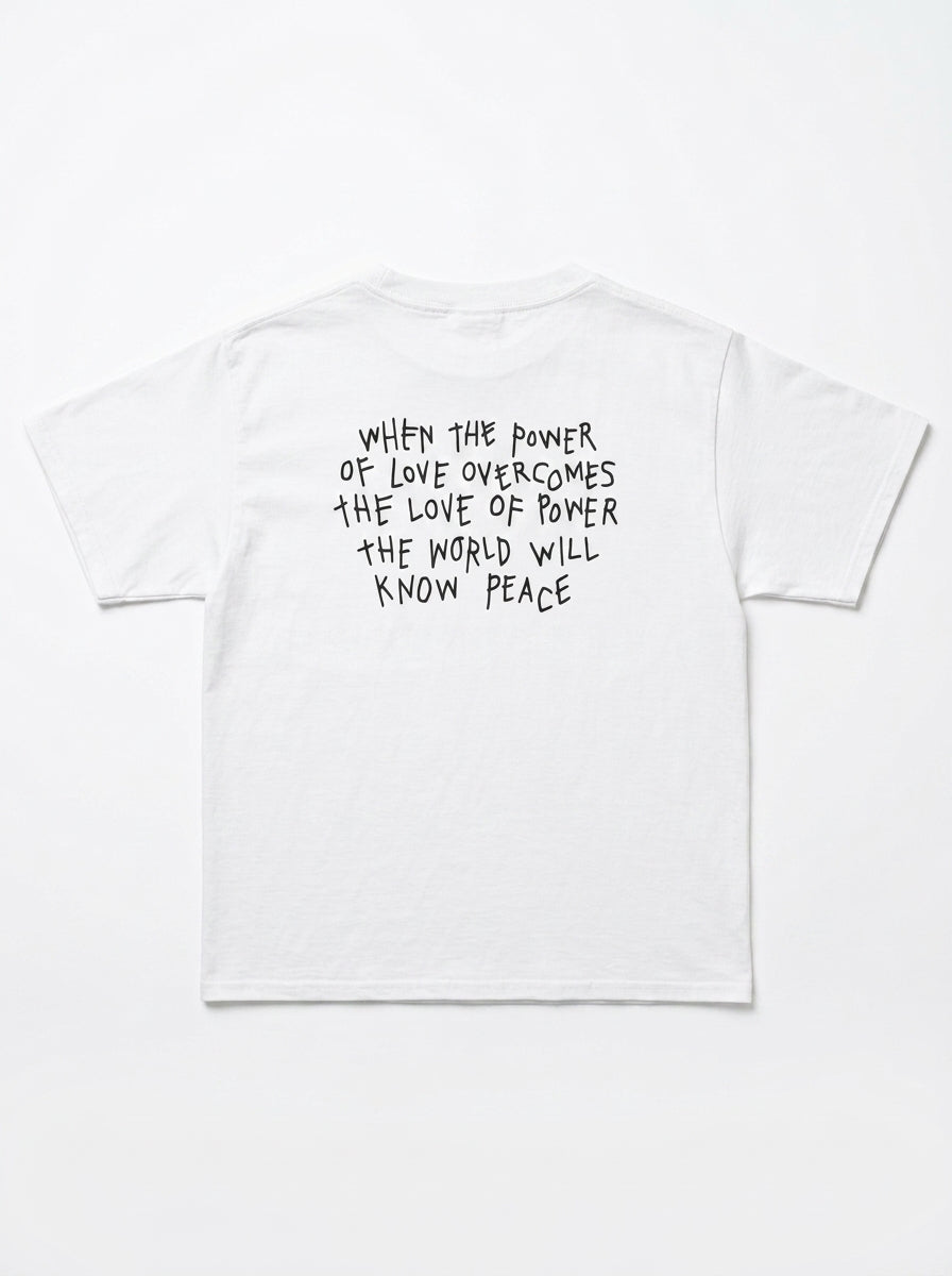 Power of Love Peace Graphic Tee