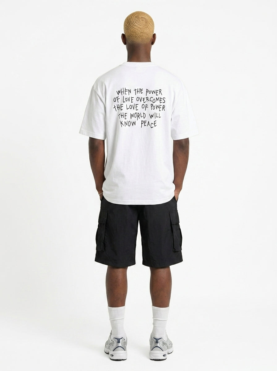 Power of Love Peace Graphic Tee