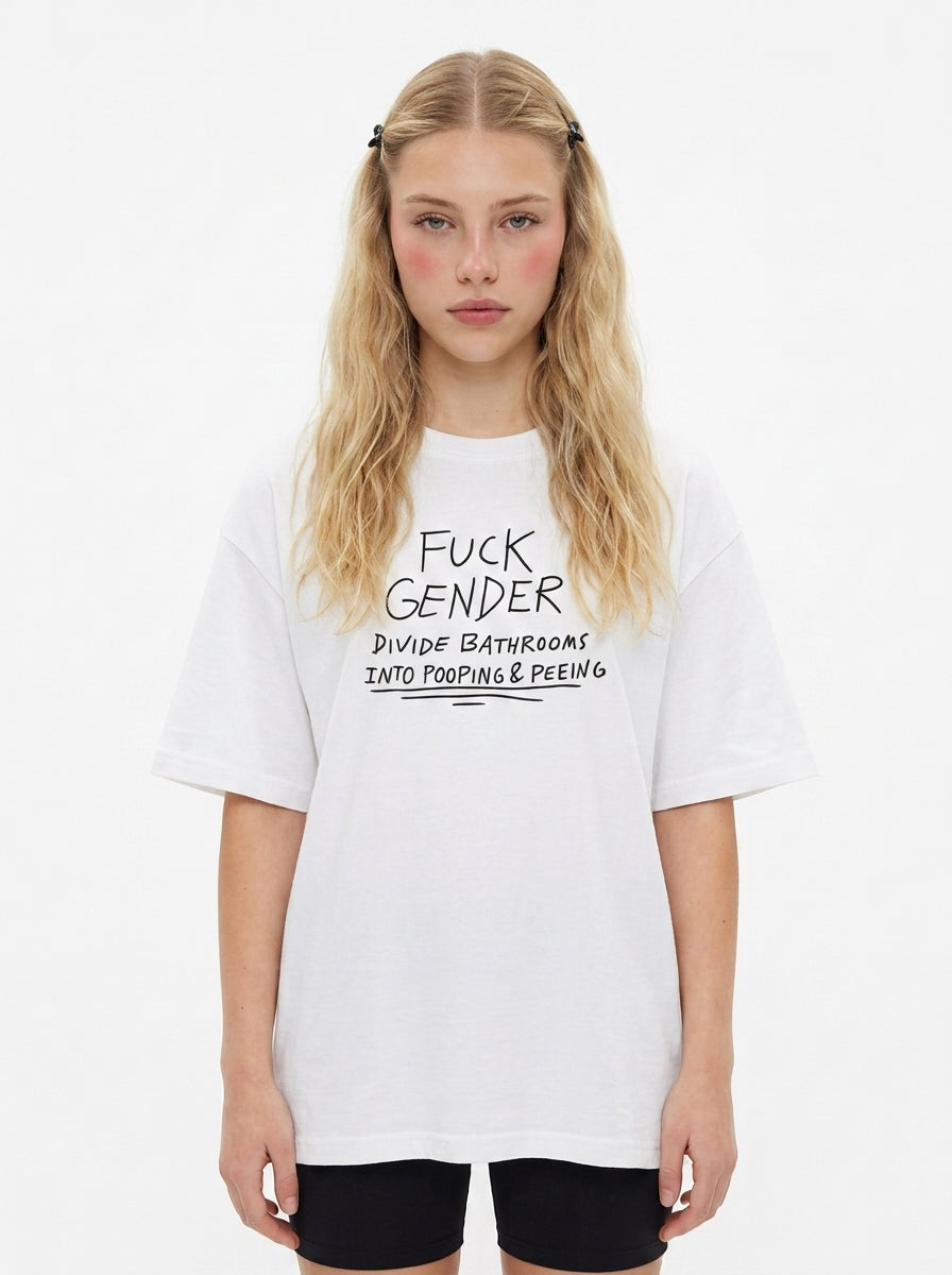 F*ck Gender Funny Pride Graphic Tee