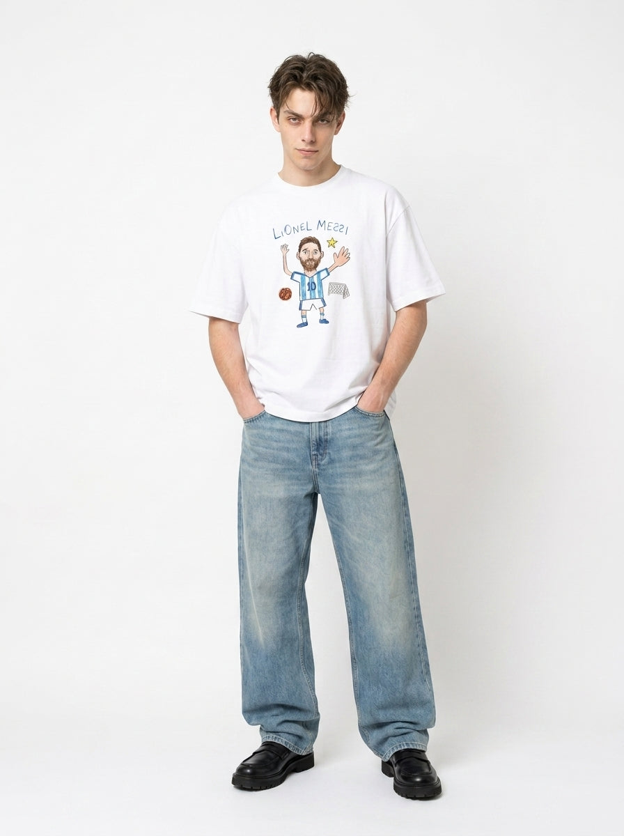 Lionel Messi Doodle Tee