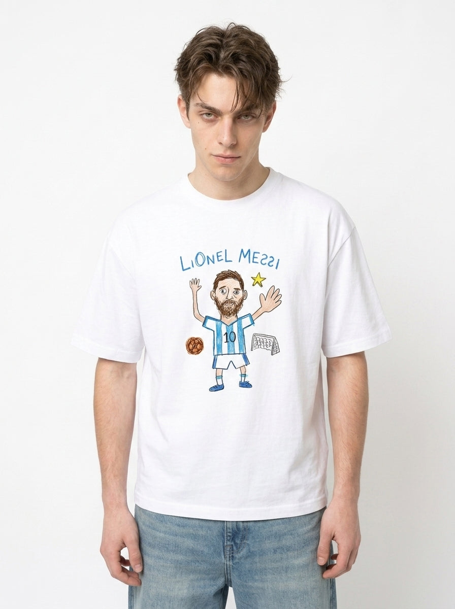 Lionel Messi Doodle Tee