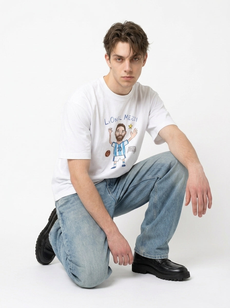Lionel Messi Doodle Tee