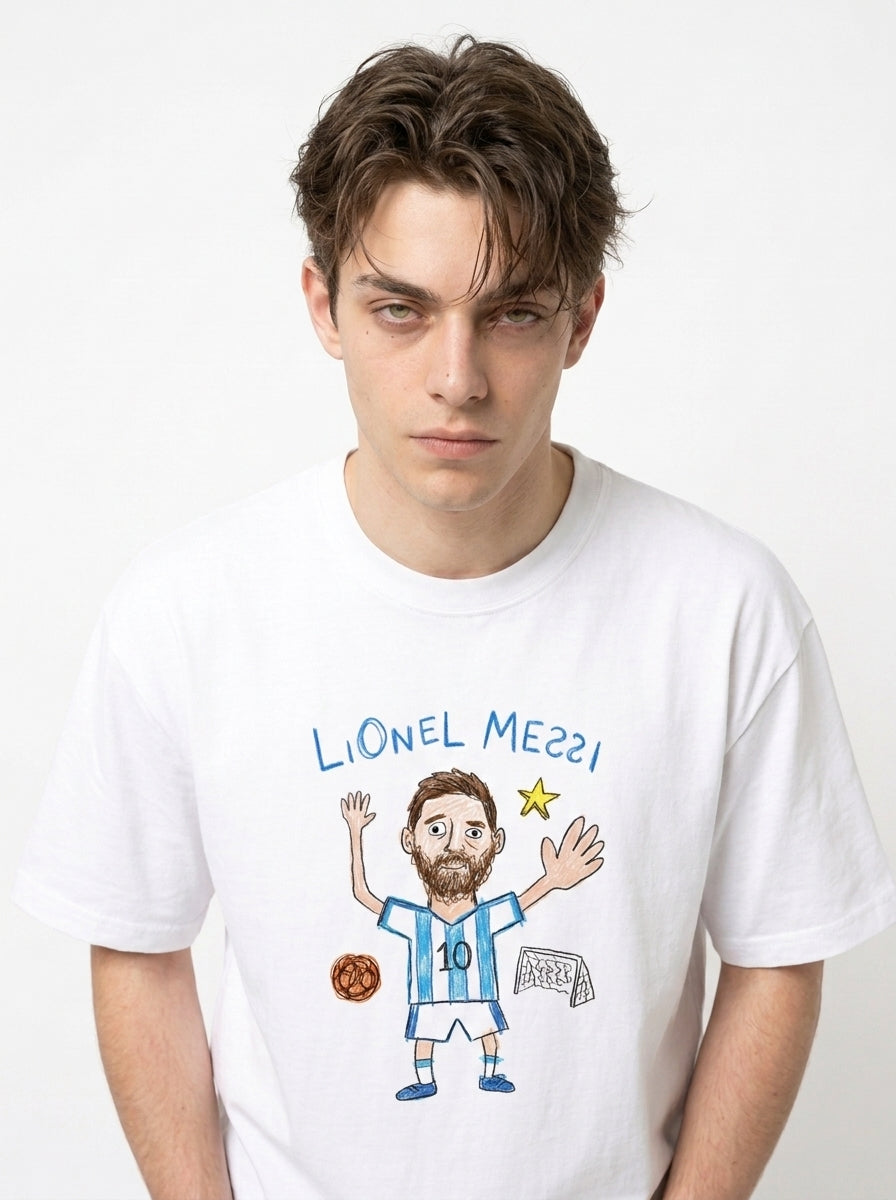 Lionel Messi Doodle Tee