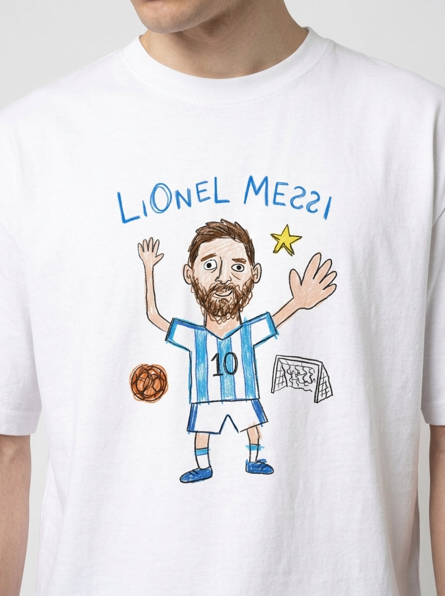 Lionel Messi Doodle Tee
