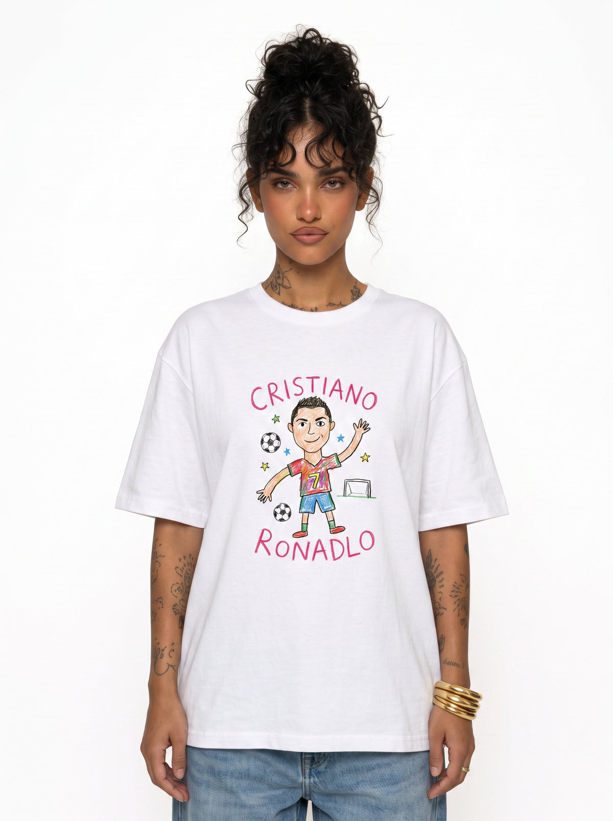 Cristiano Ronaldo Doodle Tee