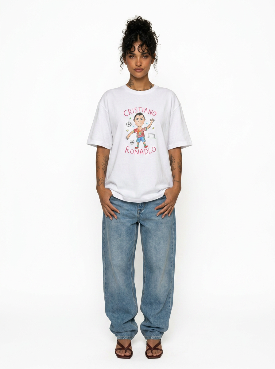 Cristiano Ronaldo Doodle Tee