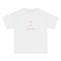 I Still Get Butterflies T-Shirt - White / S - T-Shirt