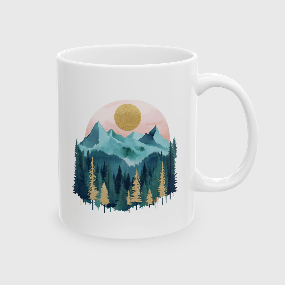 Rocky Mountains Mug - Dumb But Trendy