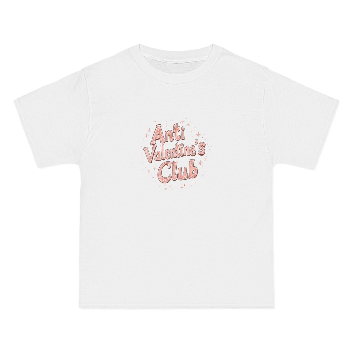 Anti Valentine’s Club T-Shirt - White / S - T-Shirt