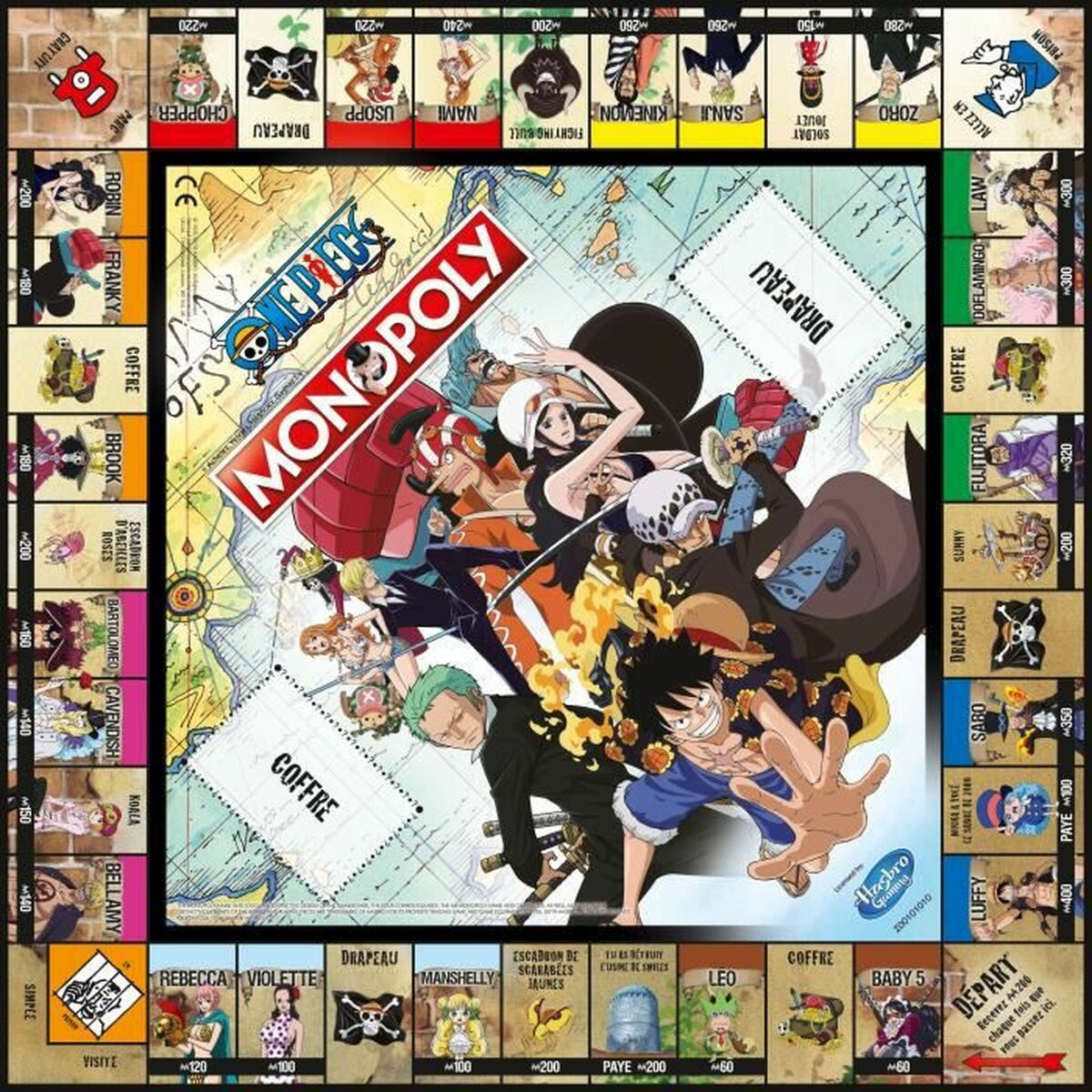 Board game Winning Moves Monopoly One Piece (FR) (French)-4