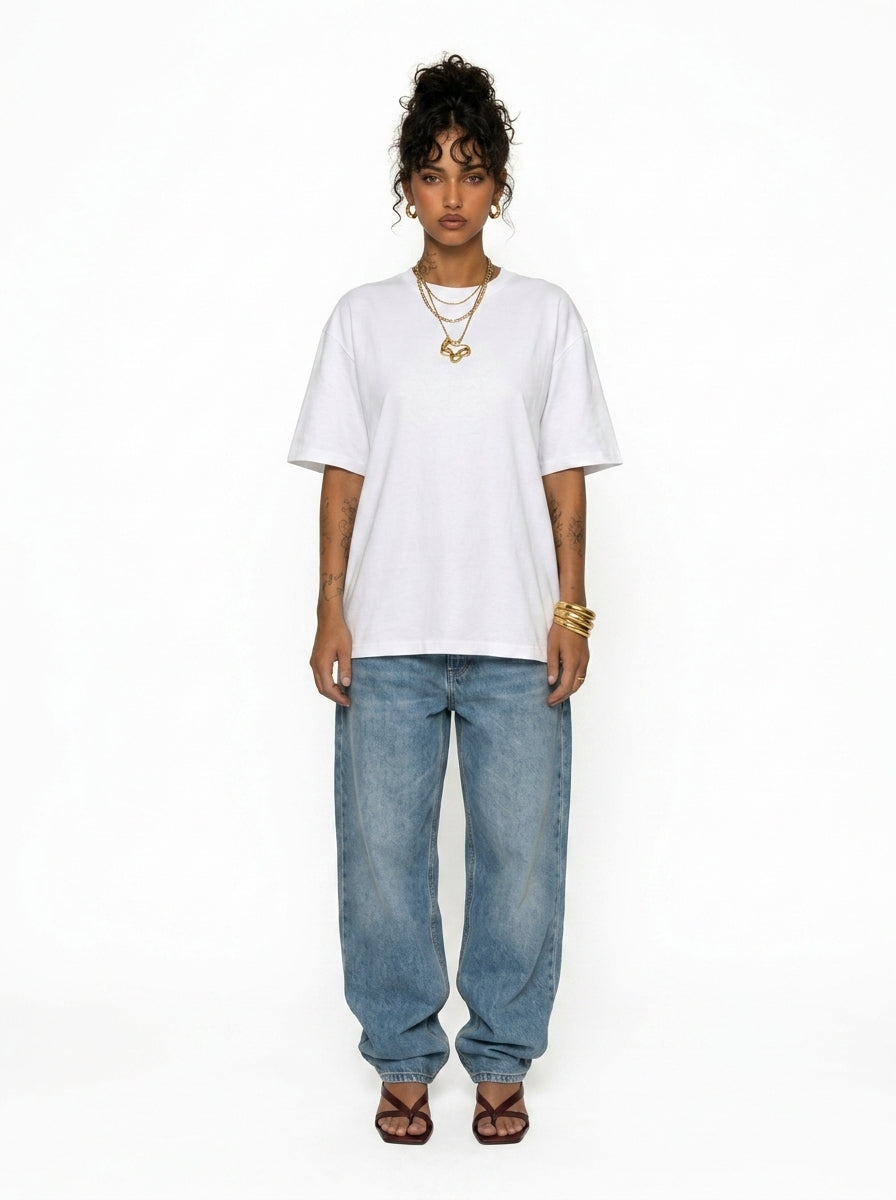 Always Late But Worth The Wait T-Shirt — Relatable Oversized Graphic Tee