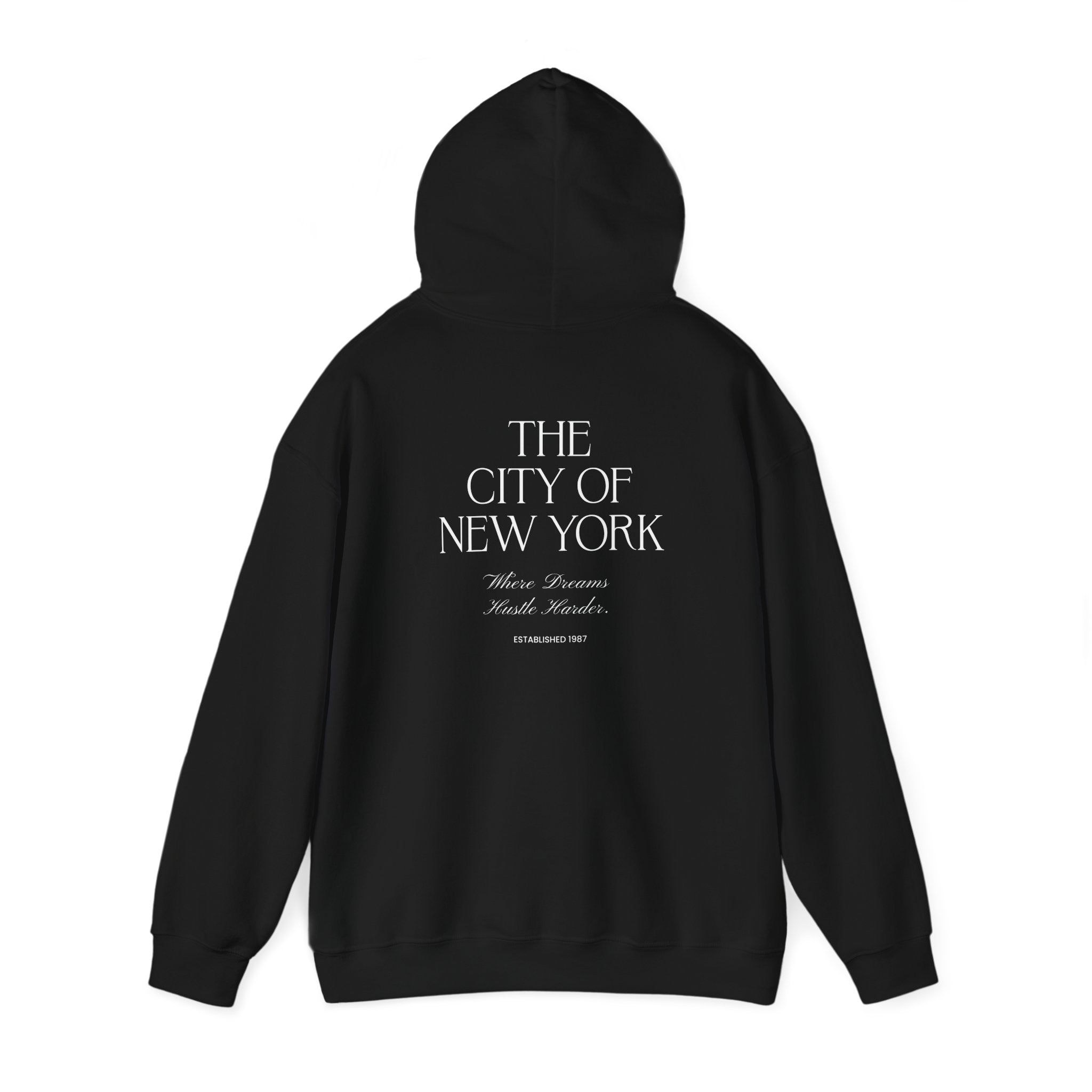 The City Of New York Hoodie - Dumb But Trendy