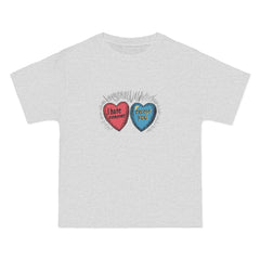 I Hate Everyone Except You T-Shirt - Ash / S - T-Shirt