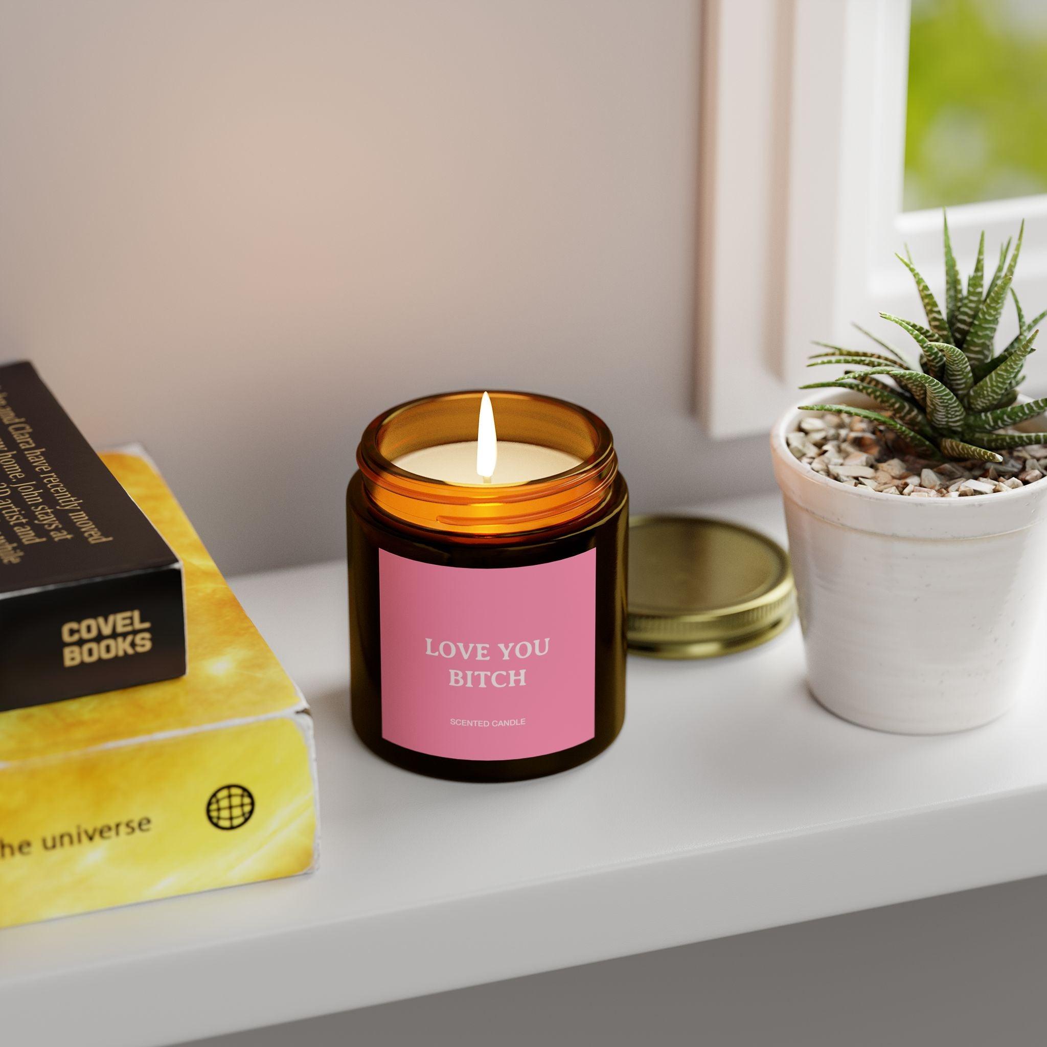 Love You Bitch Candle - Home Decor