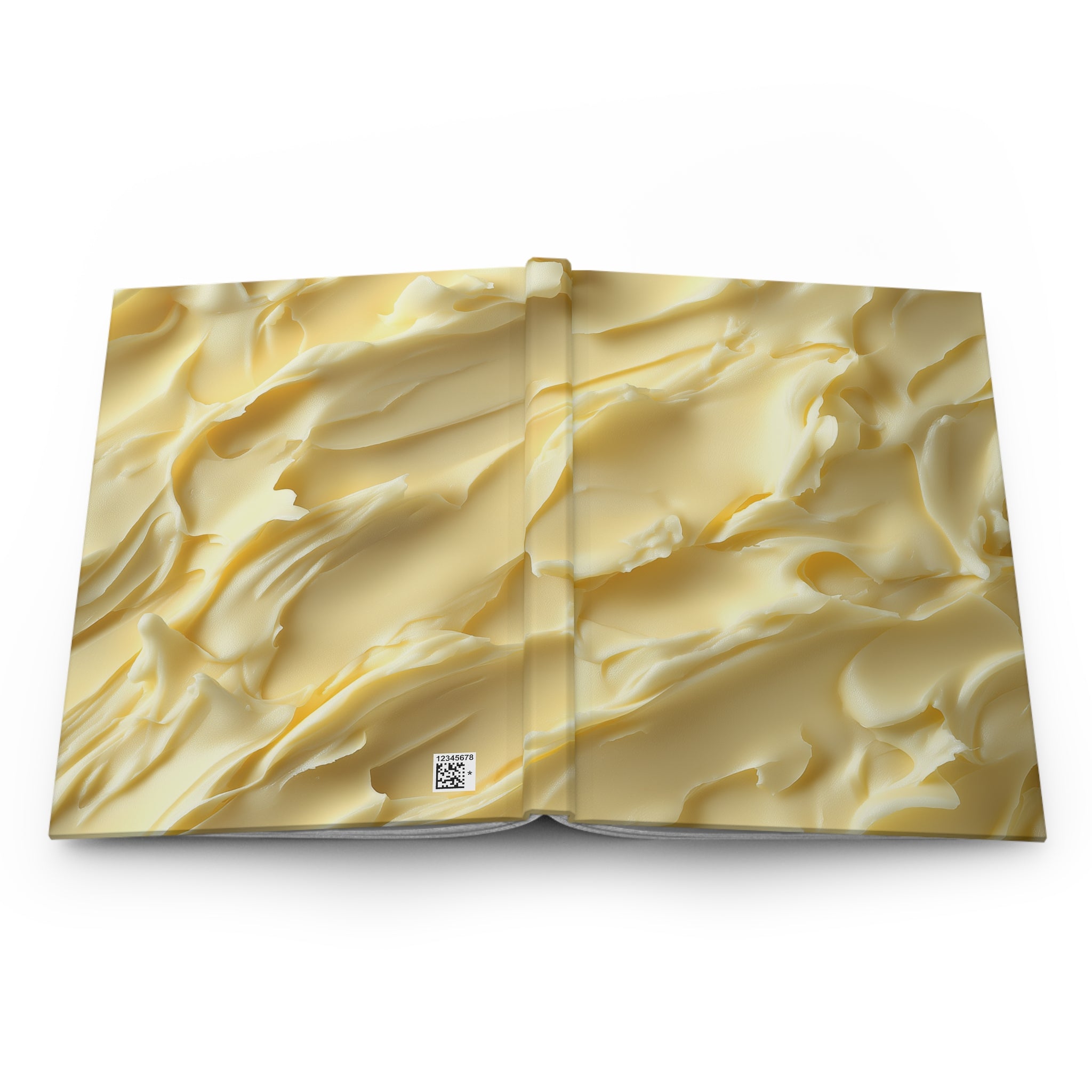 Creamy Butter Hardcover Journal - Dumb But Trendy
