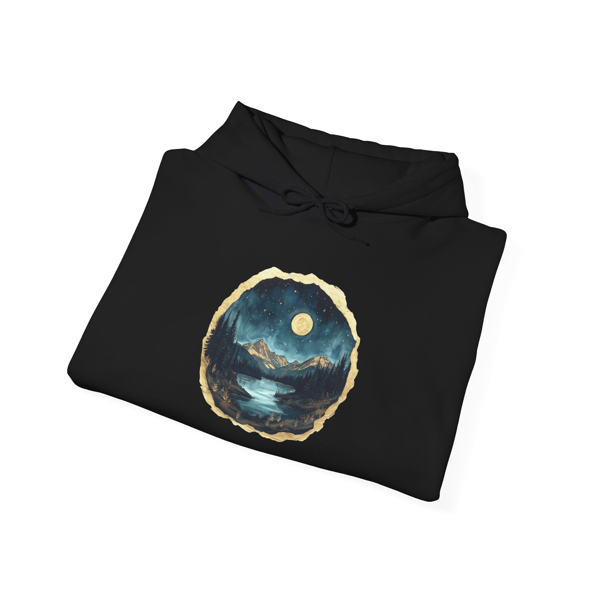 Night Forest Hoodie - Dumb But Trendy