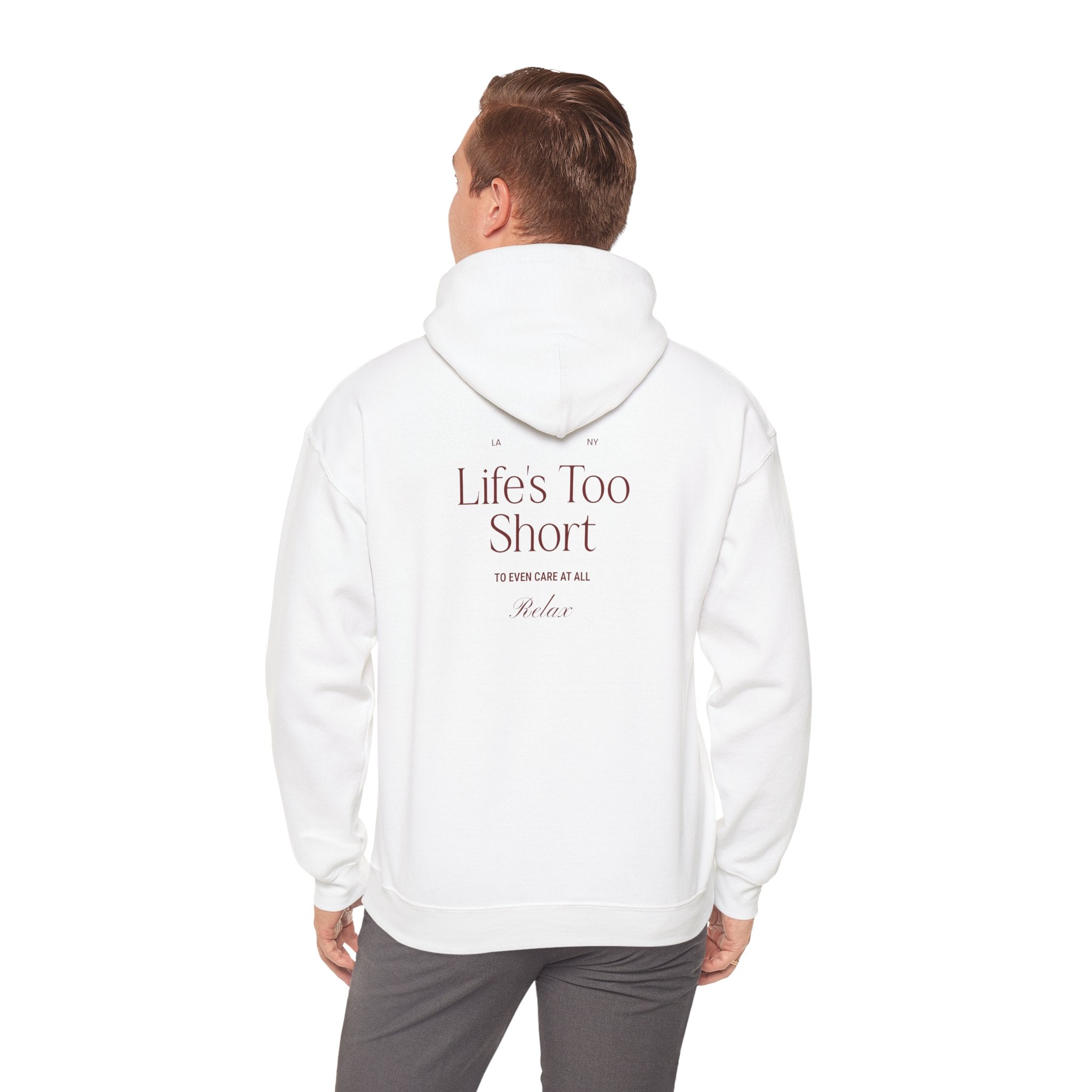 Life's Too Short Hoodie - Dumb But Trendy