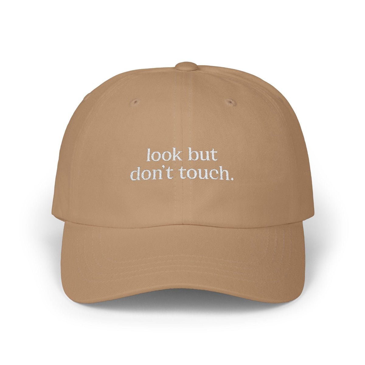 Look But Don’t Touch Cap - Khaki / One size - Hats