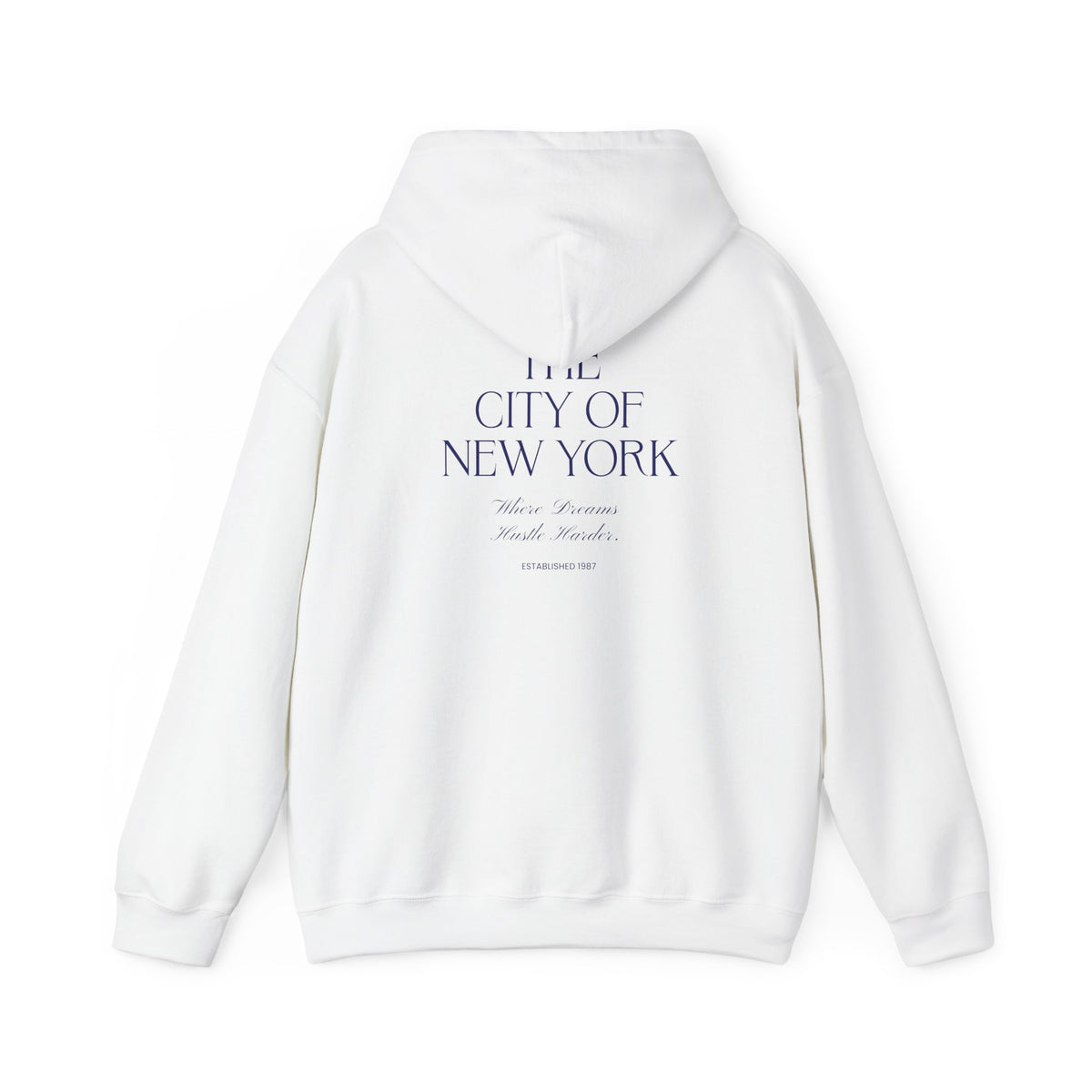 The City Of New York Hoodie - Dumb But Trendy