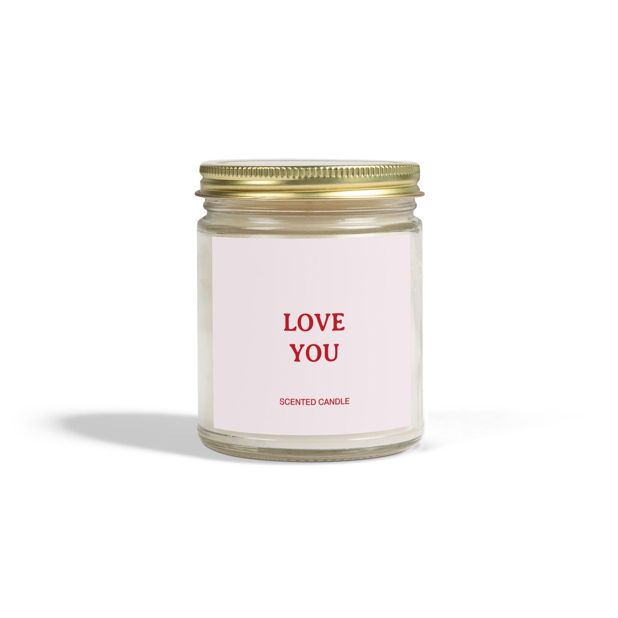 Love You Candle - 9oz / Clear / Beachwood - Home Decor