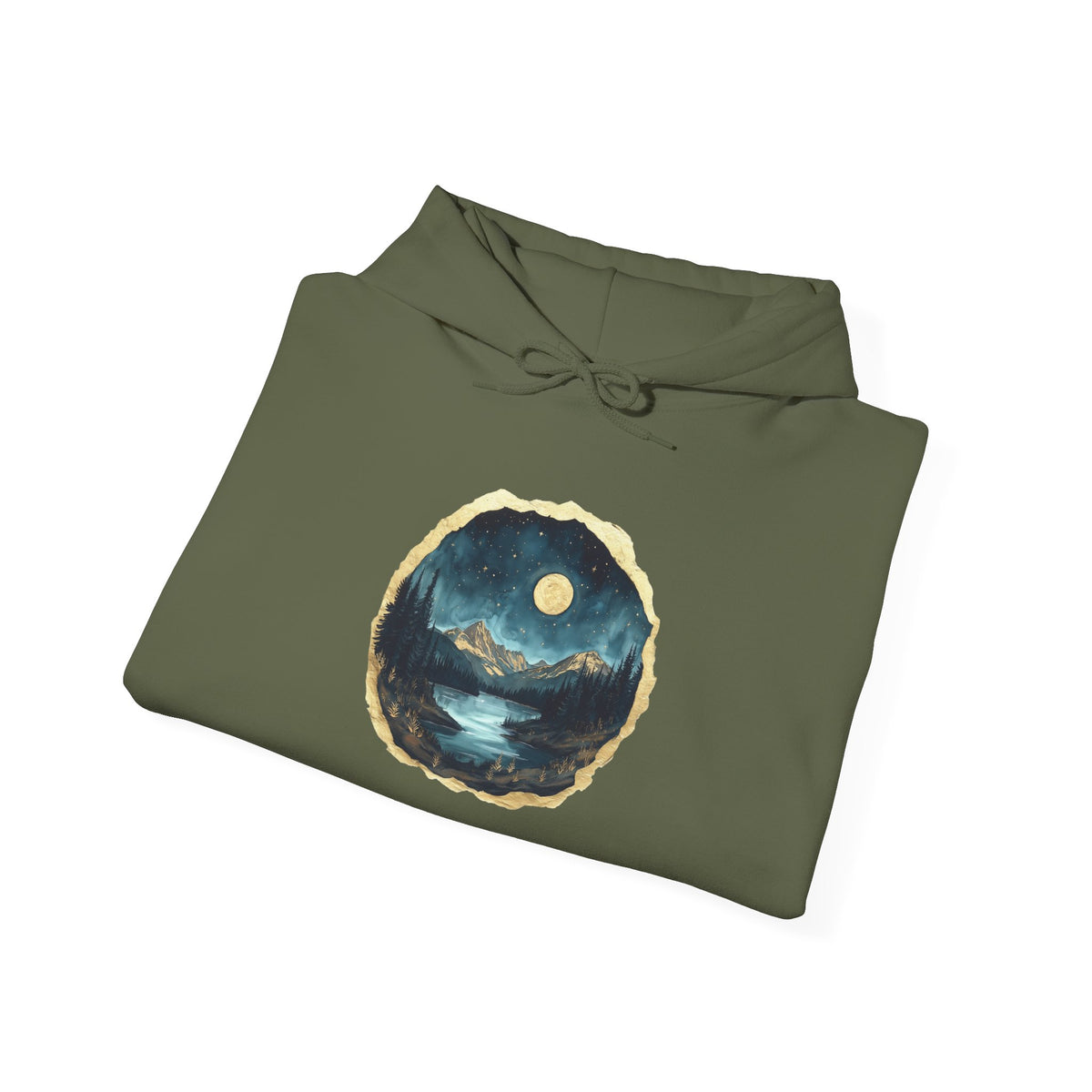 Night Forest Hoodie - Dumb But Trendy