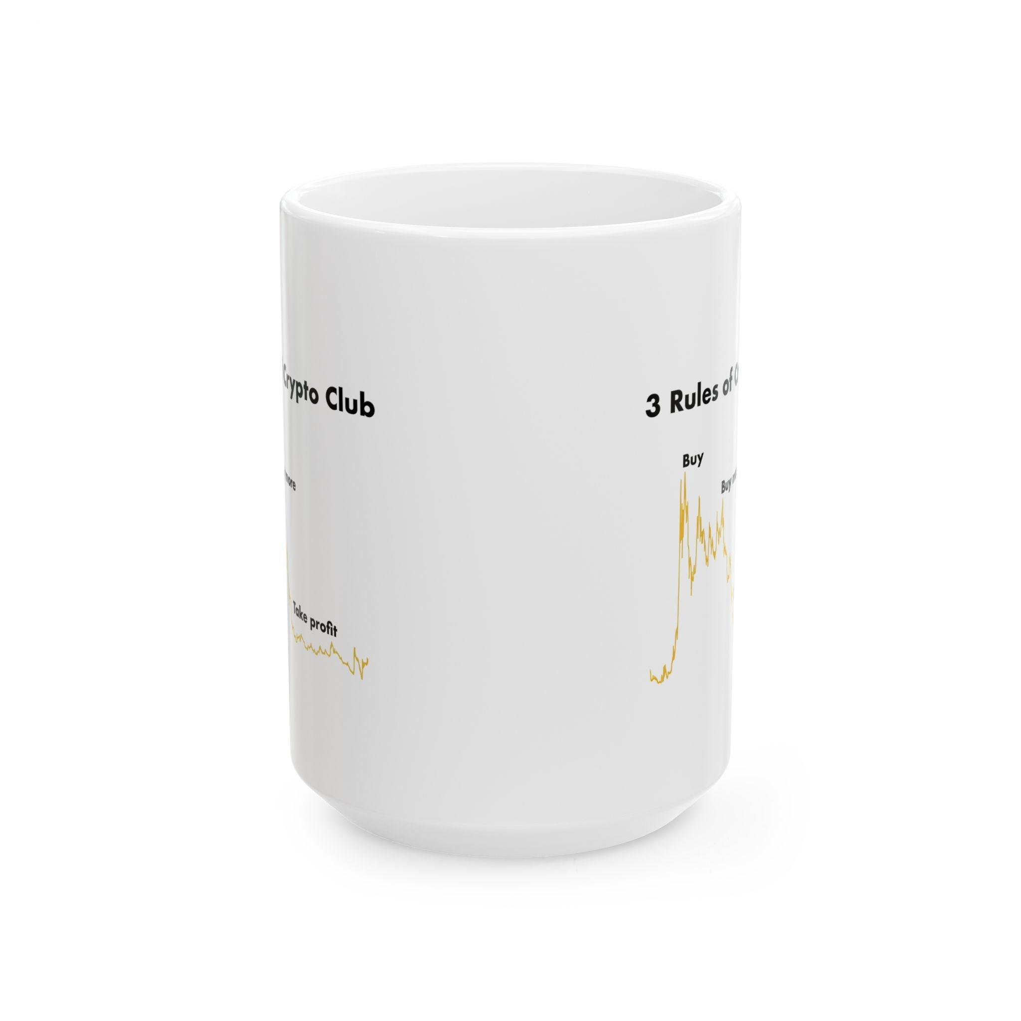 Rules of Crypto Club Mug - Dumb But Trendy