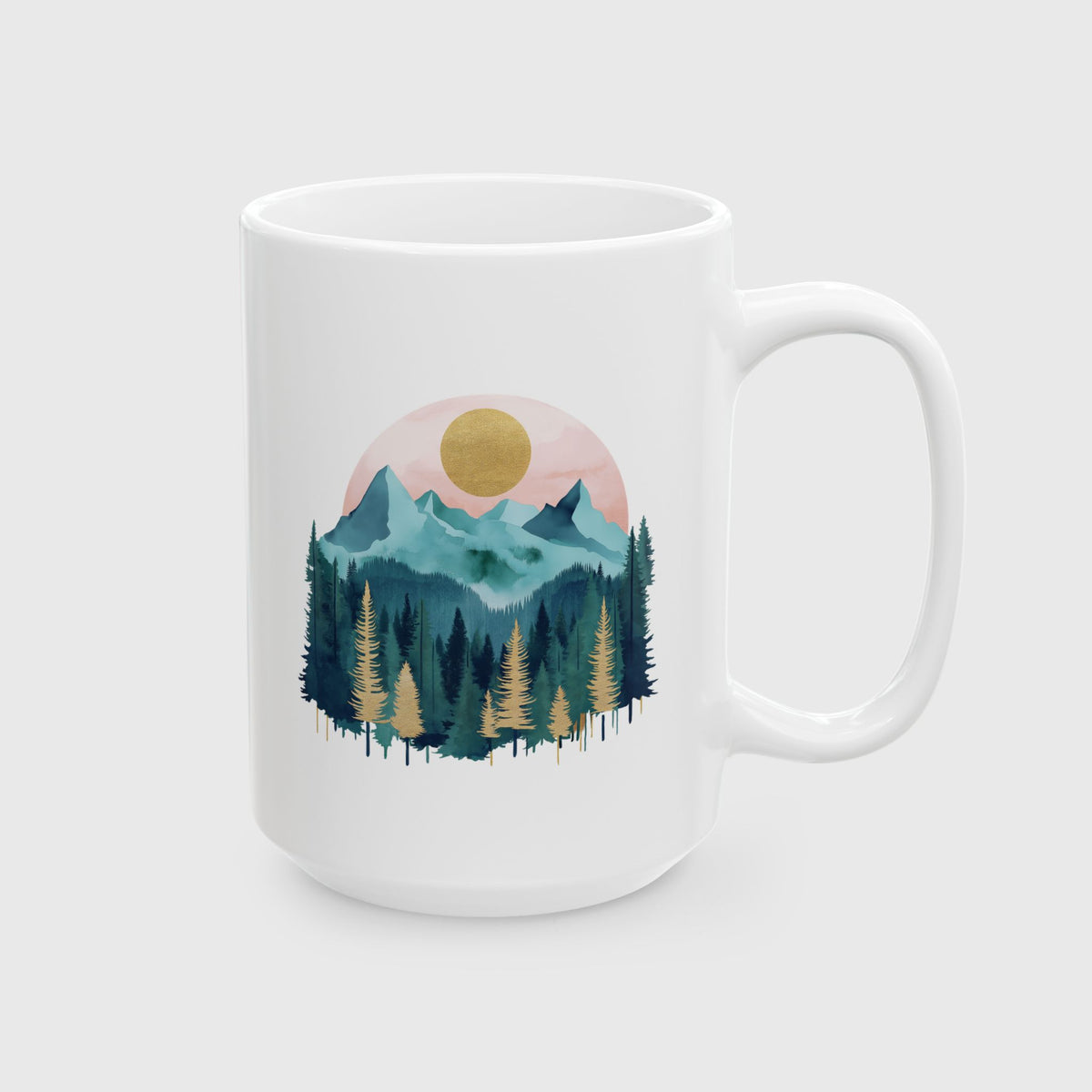 Rocky Mountains Mug - Dumb But Trendy