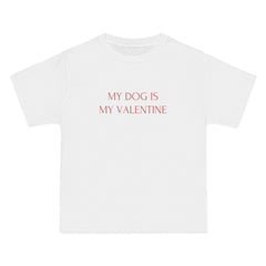 My Dog Is My Valentine T-Shirt - White / S - T-Shirt