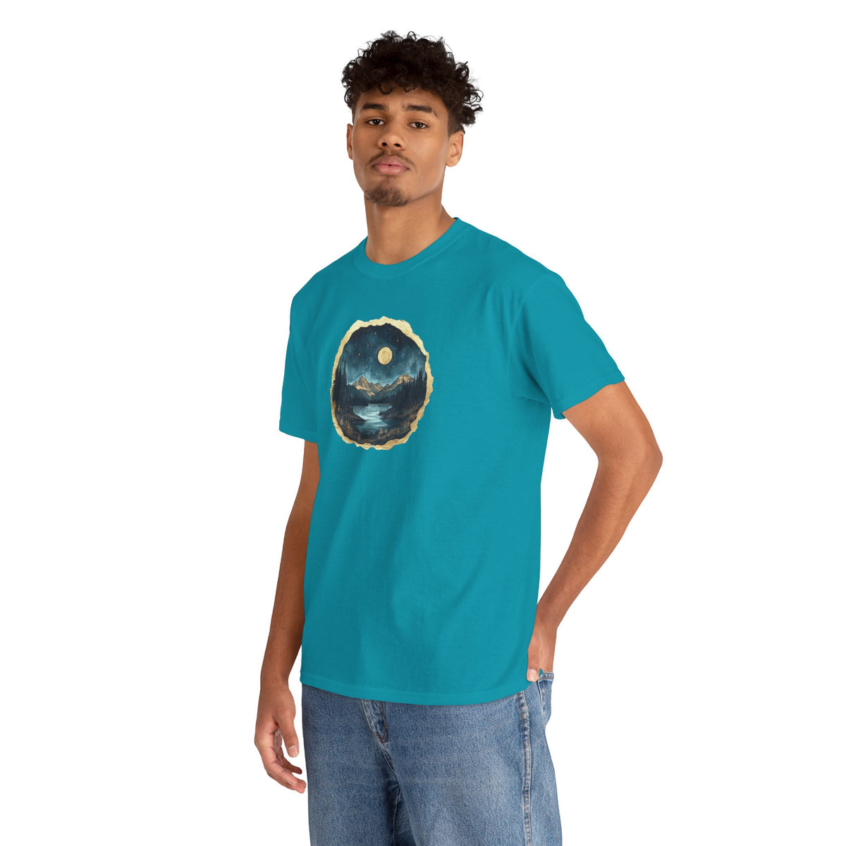 Night Forest T-Shirt - Dumb But Trendy