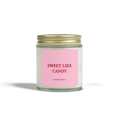 Sweet Like Candy Candle - 4oz / Clear / Mango Coconut - Home Decor