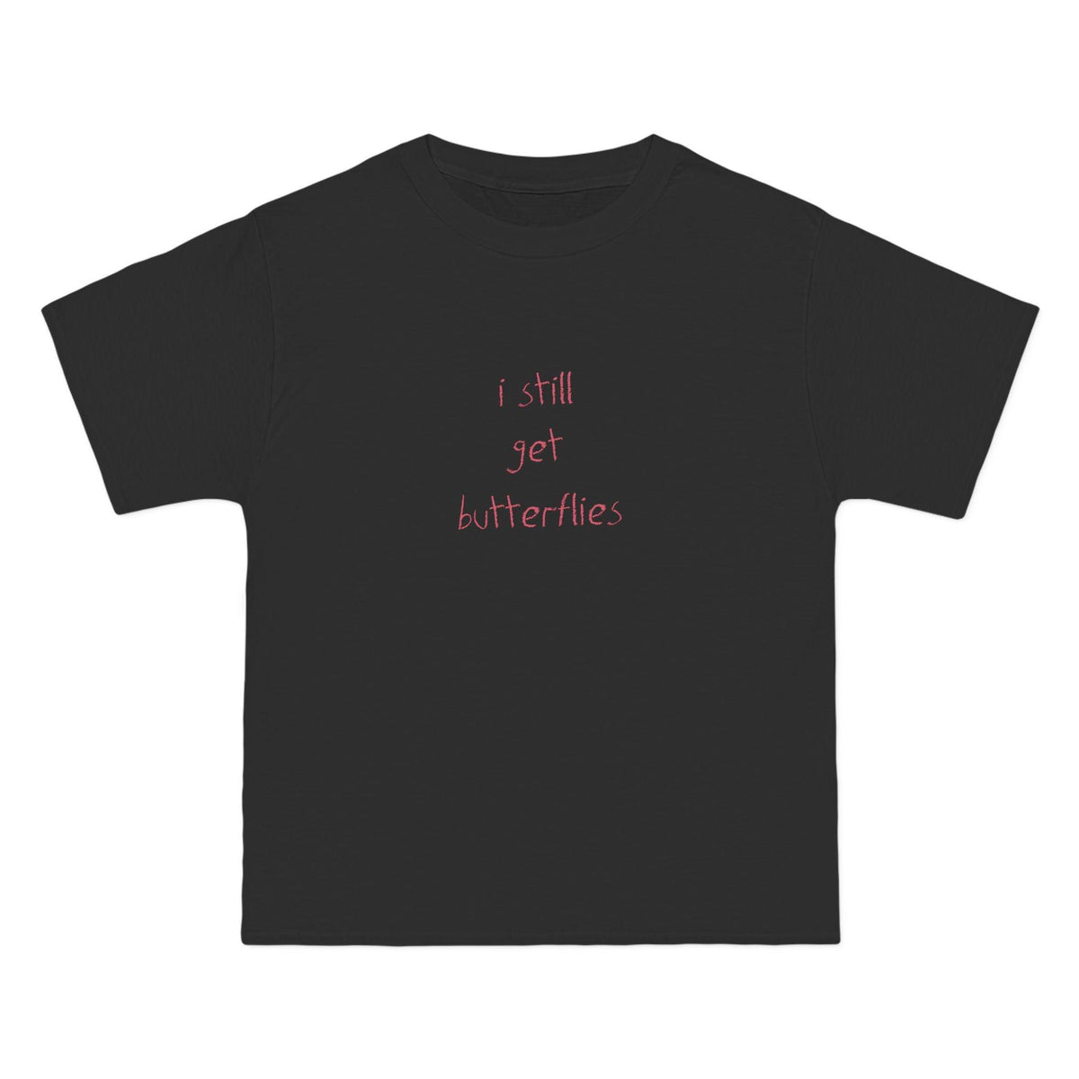 I Still Get Butterflies T-Shirt - Black / S - T-Shirt