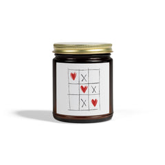 You Won My Heart Scented Candle - 9oz / Amber / Vanilla Bean - Home Decor