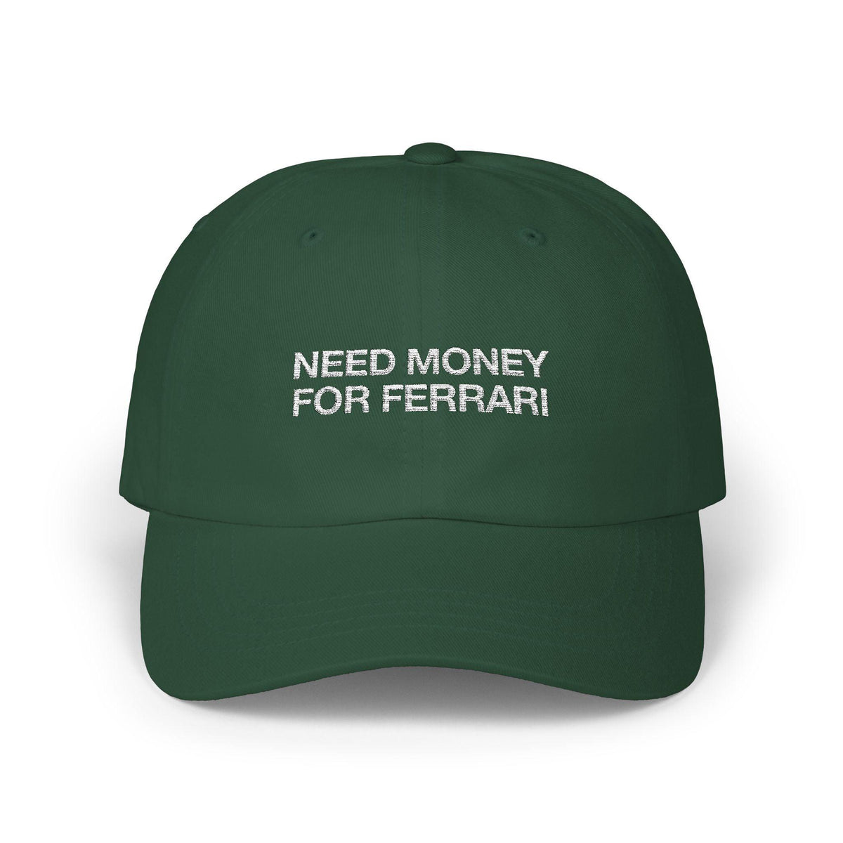 Need Money For Ferrari Cap - Dumb But Trendy