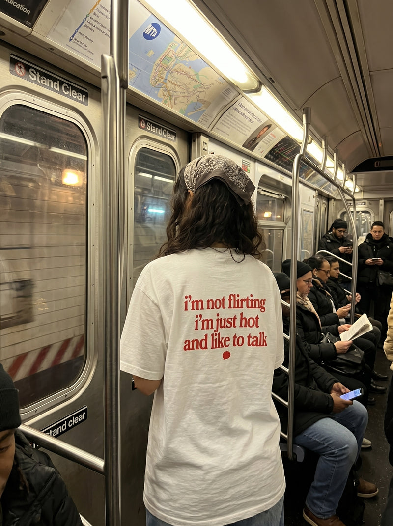 Not Flirting, Just Hot T-Shirt