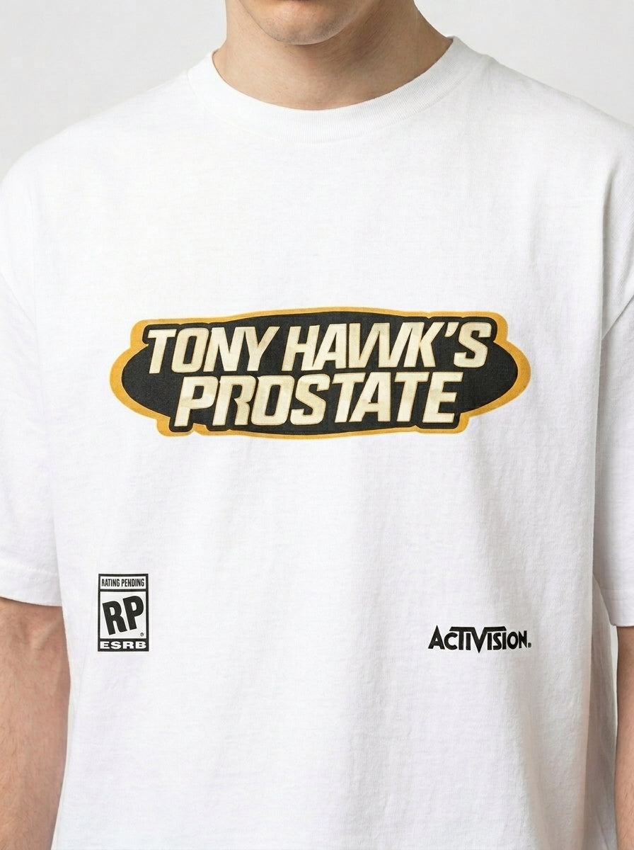 Tony Hawk's Prostate Graphic Tee