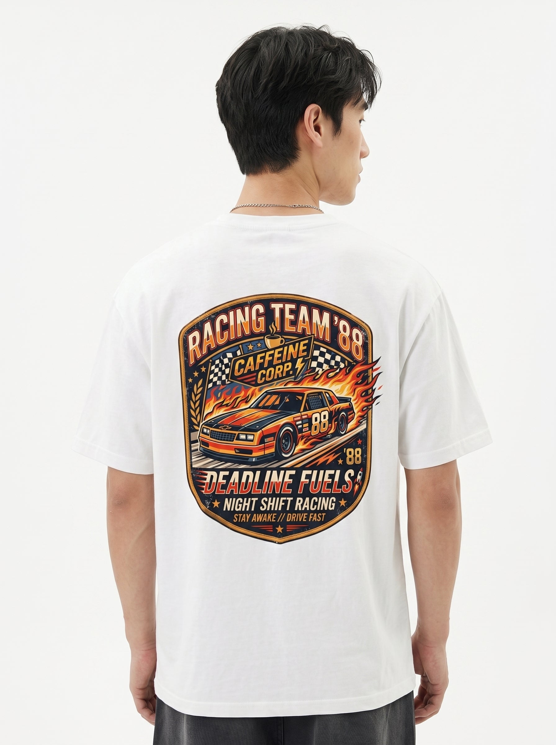 Deadline Fuels Vintage Racing Graphic Tee