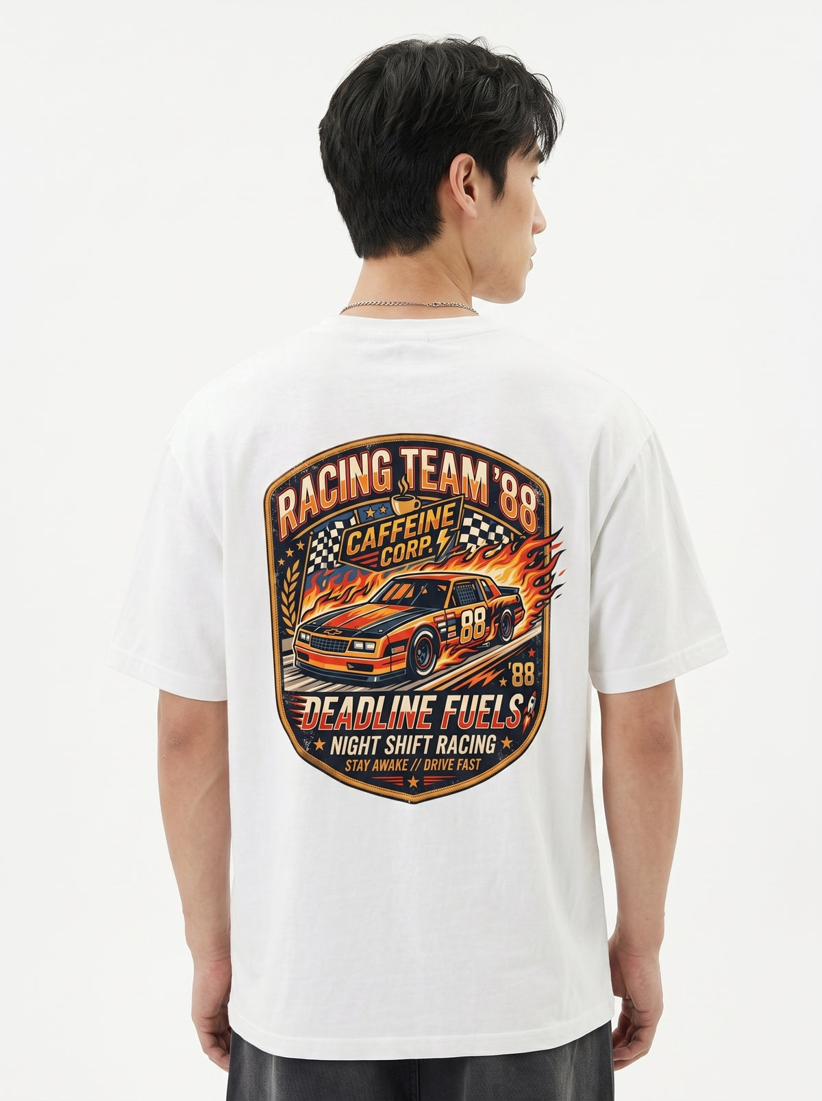 Deadline Fuels Vintage Racing Graphic Tee