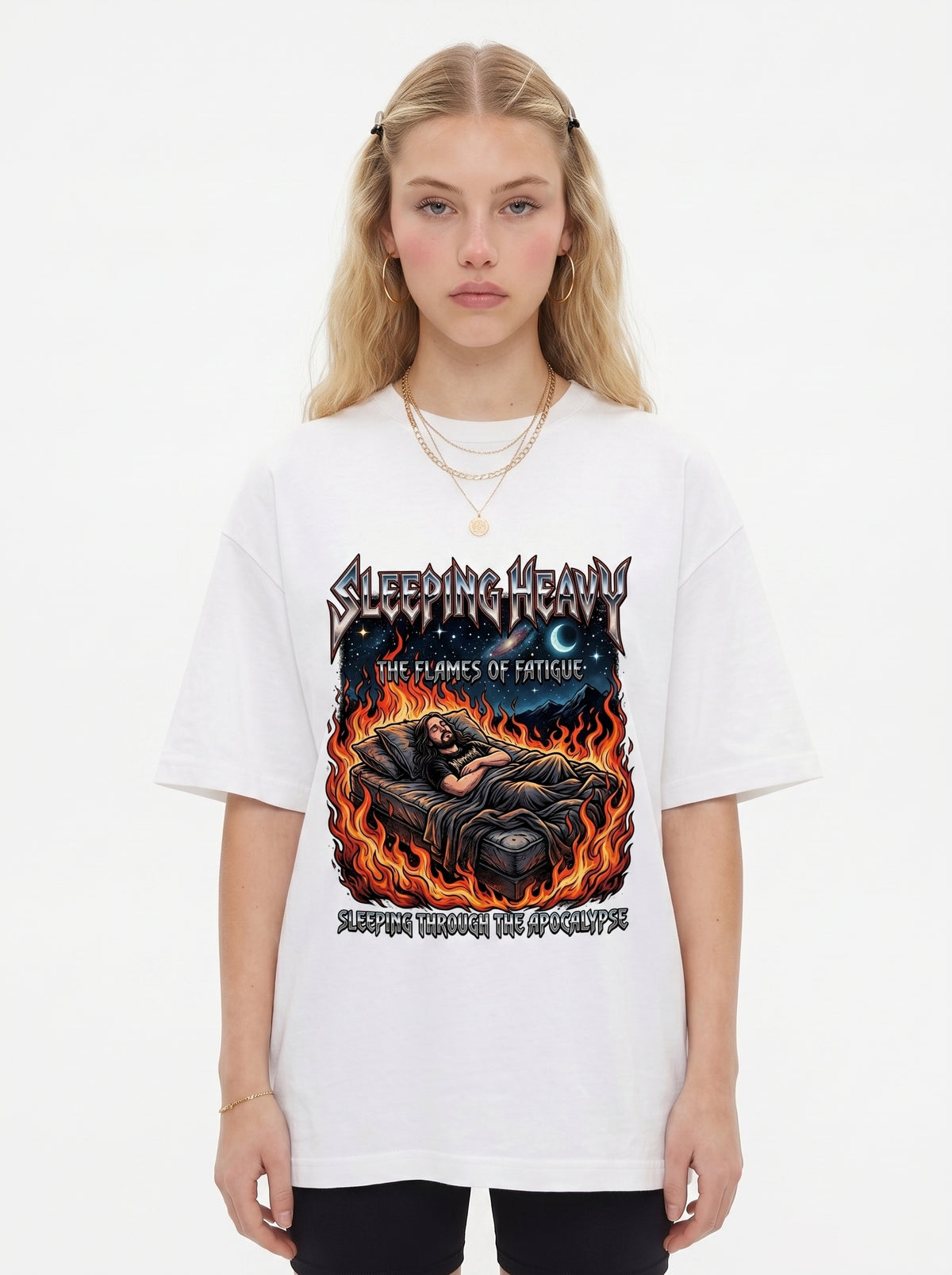 Sleeping Heavy Bootleg T-Shirt Heavy Metal Shirt