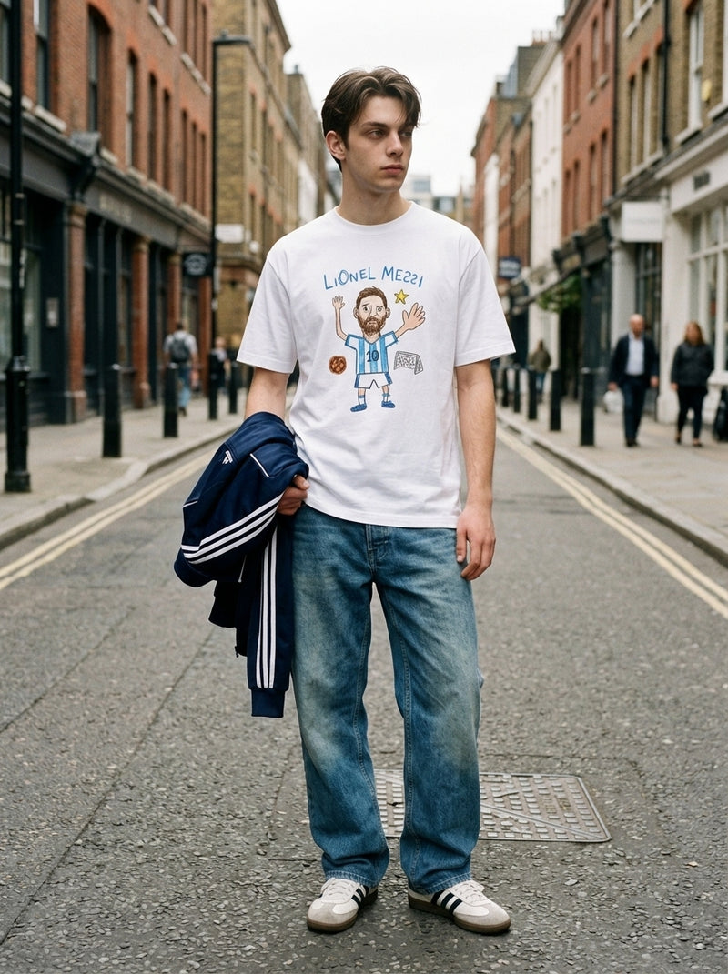 Lionel Messi Doodle Tee