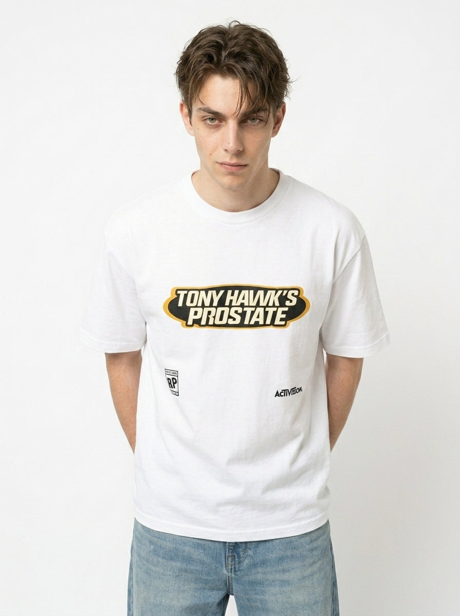 Tony Hawk's Prostate Graphic Tee