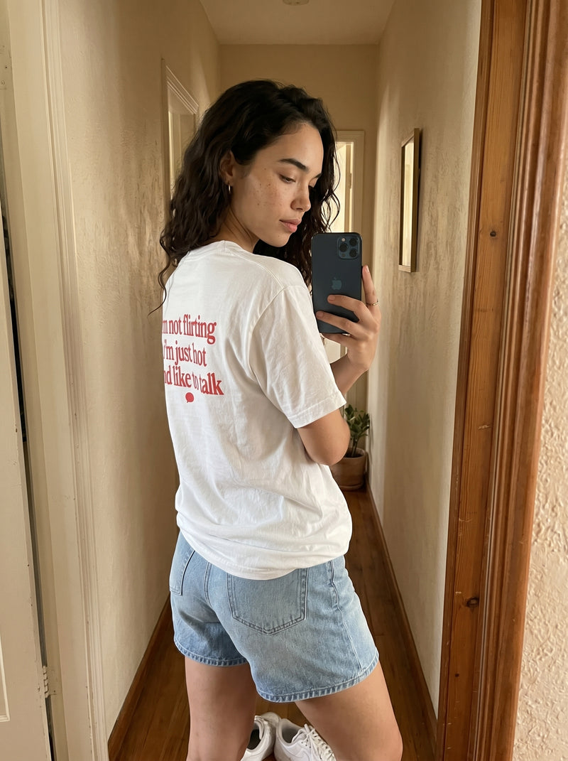 Not Flirting, Just Hot T-Shirt