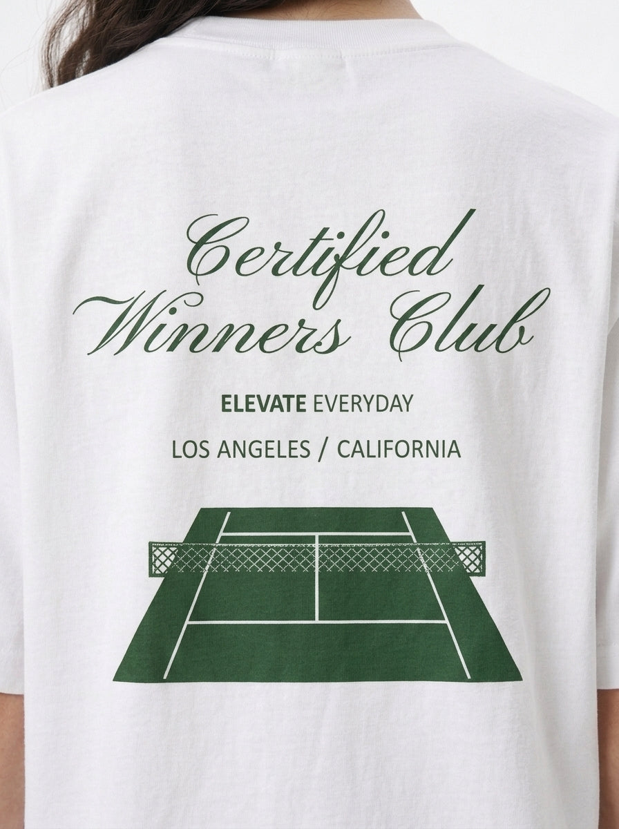 Certified Winner's Club Tennis T-Shirt