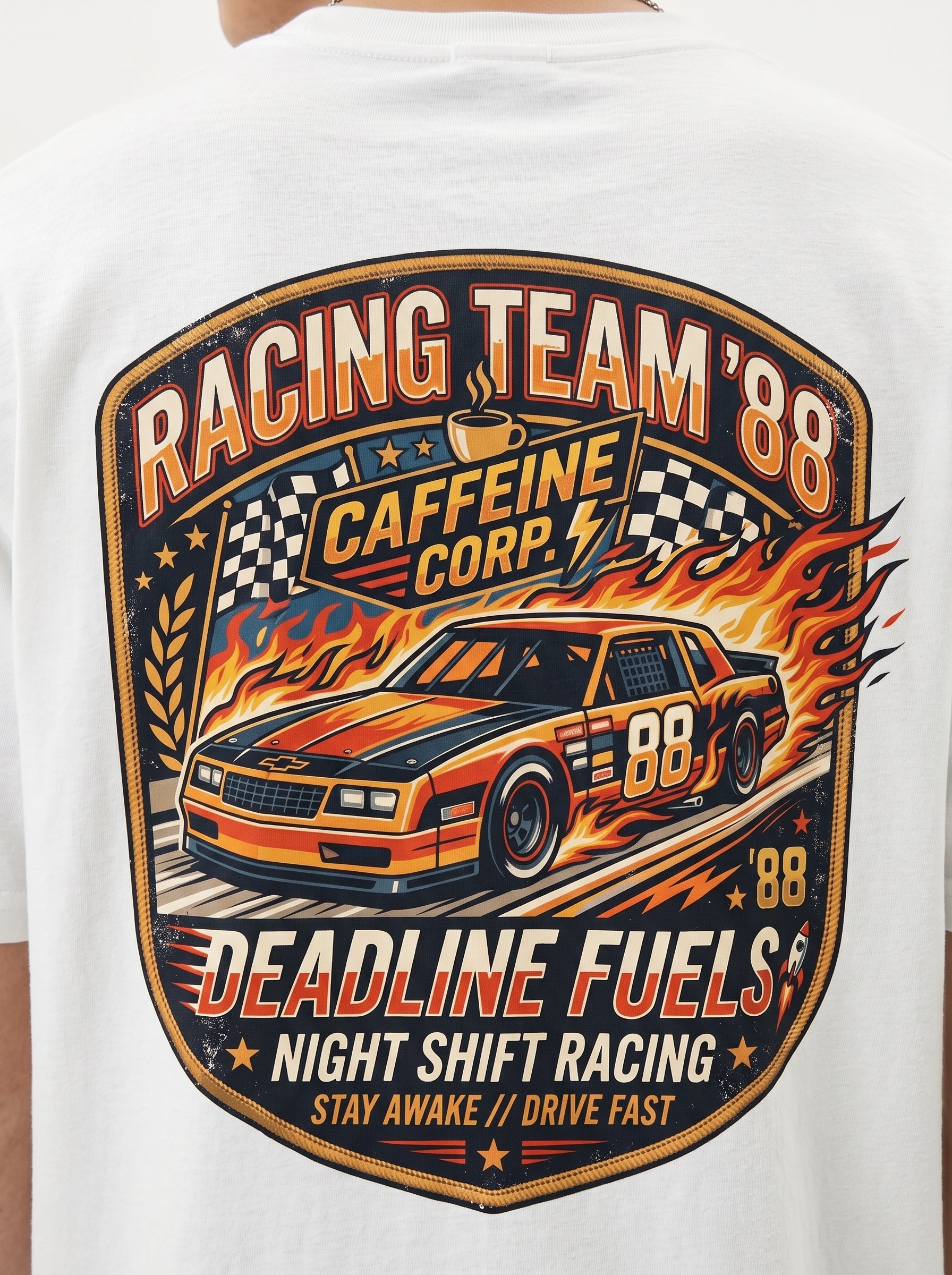 Deadline Fuels Vintage Racing Graphic Tee