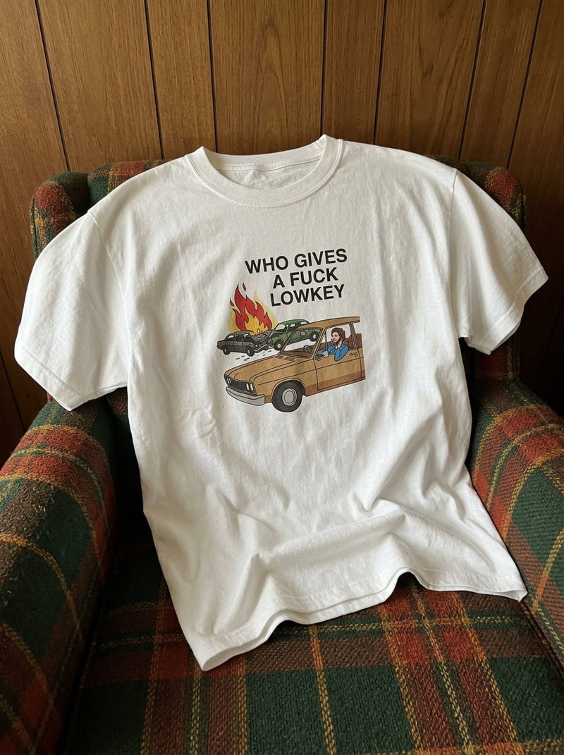 Who Gives A F*ck Lowkey Graphic Tee