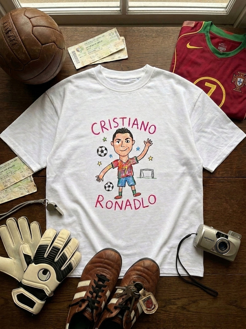Cristiano Ronaldo Doodle Tee
