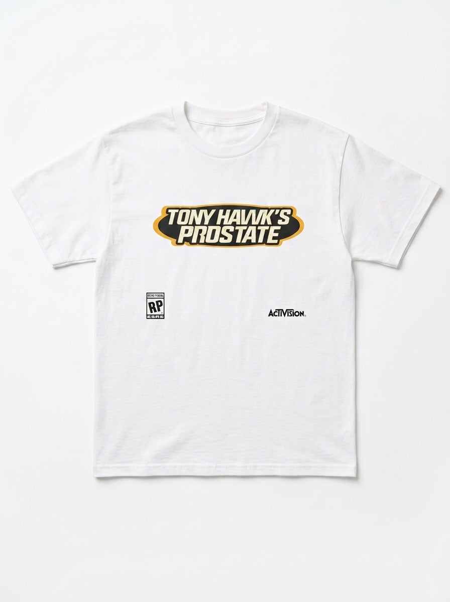 Tony Hawk's Prostate Graphic Tee