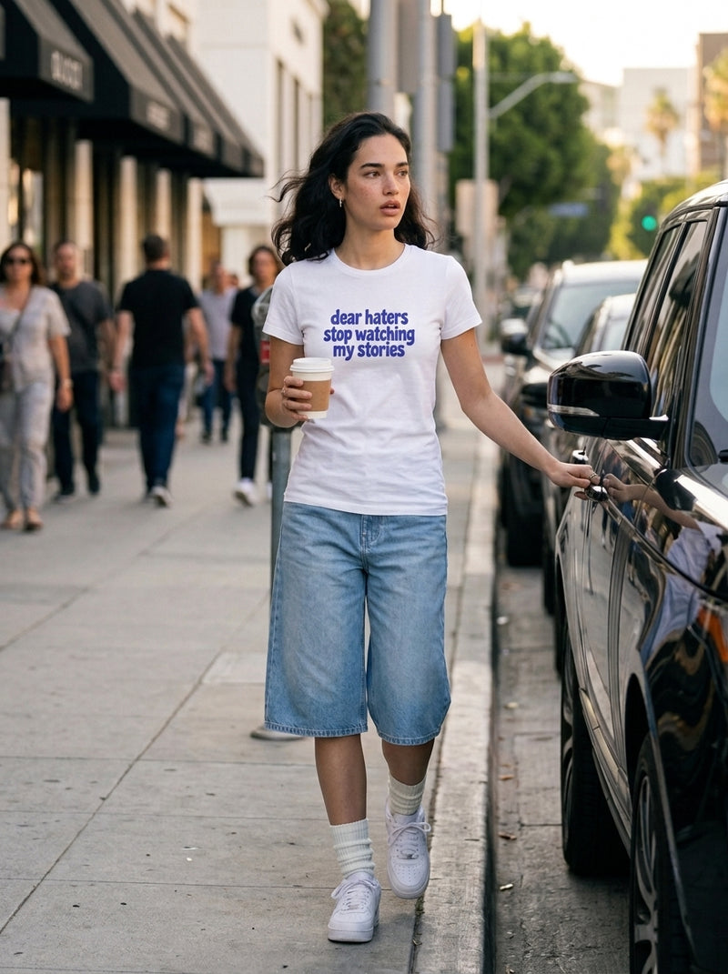 Stop Watching My Stories Haters T-Shirt