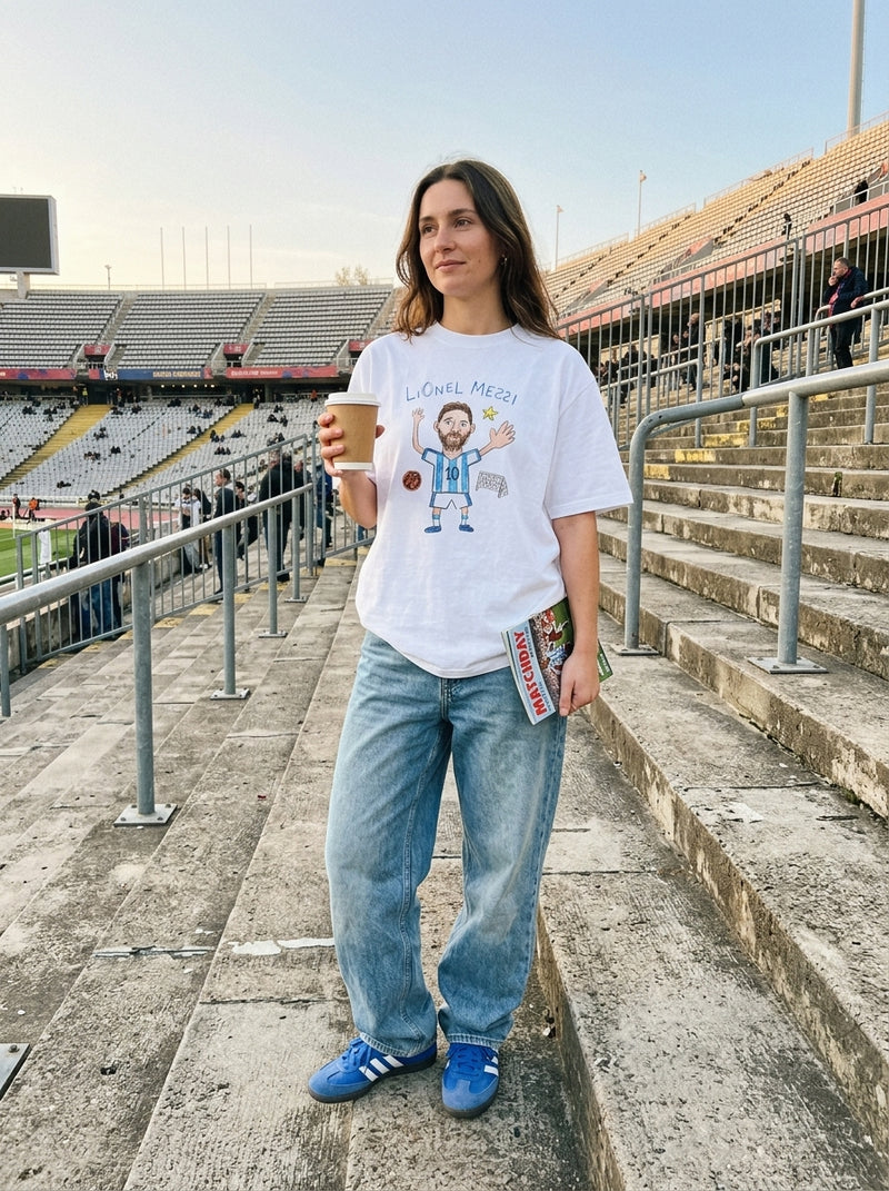 Lionel Messi Doodle Tee